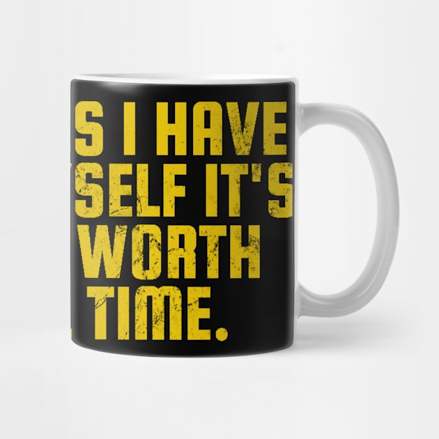 Sometimes I Have to Tell Myself It's Not Worth Jail Funny Sarcastic by erythroxian-merch